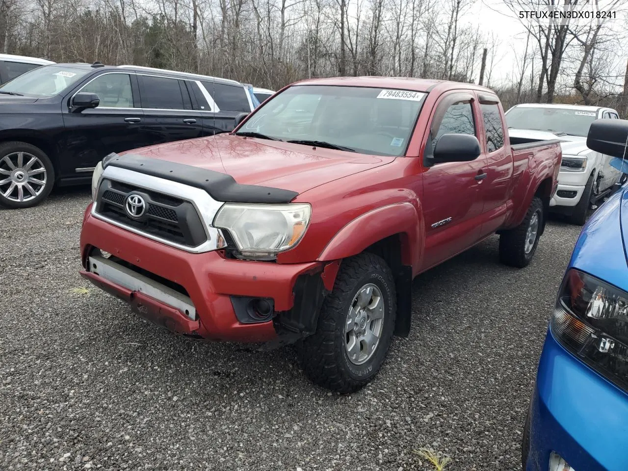 2013 Toyota Tacoma Access Cab VIN: 5TFUX4EN3DX018241 Lot: 79483554