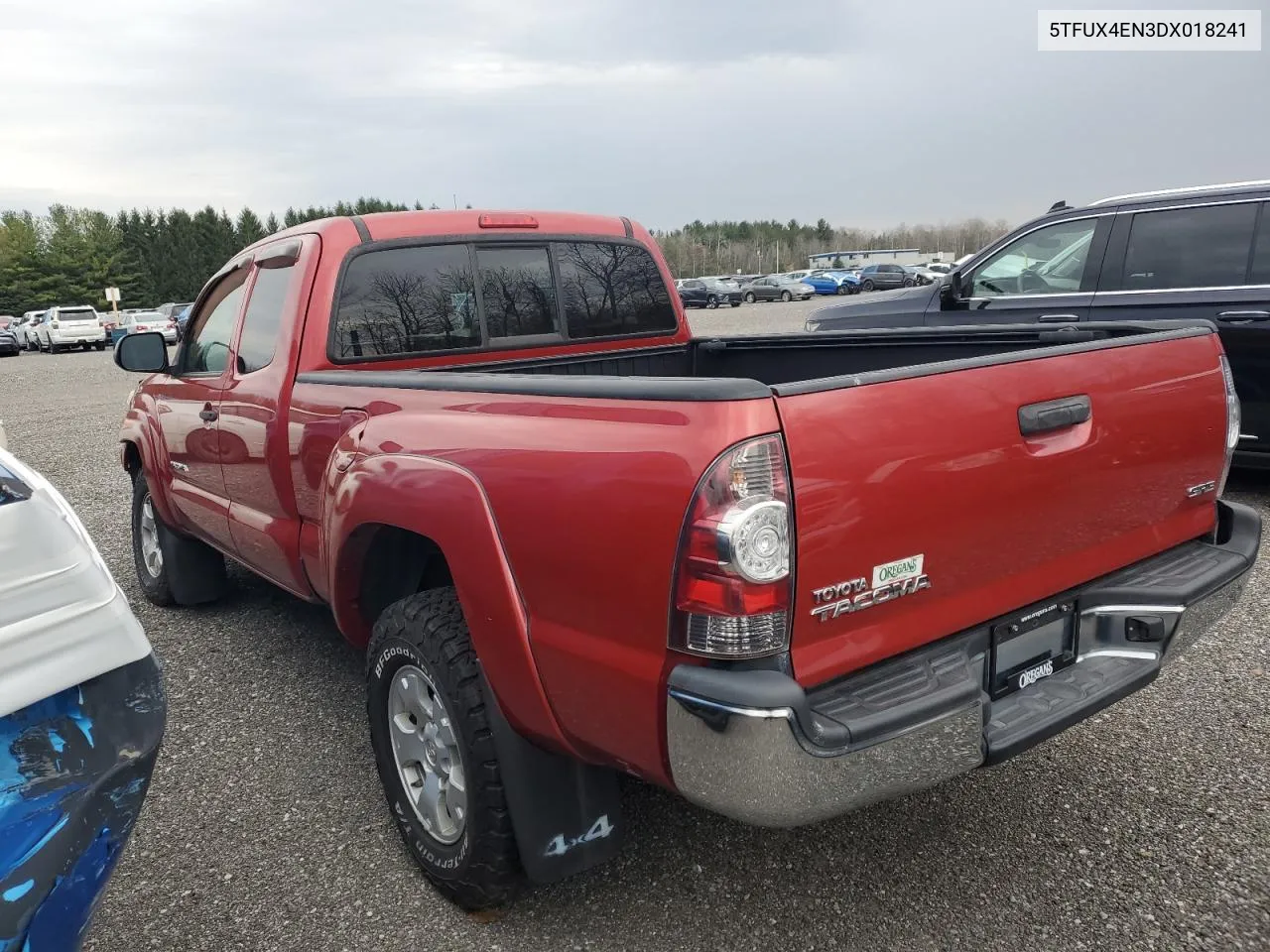 2013 Toyota Tacoma Access Cab VIN: 5TFUX4EN3DX018241 Lot: 79483554