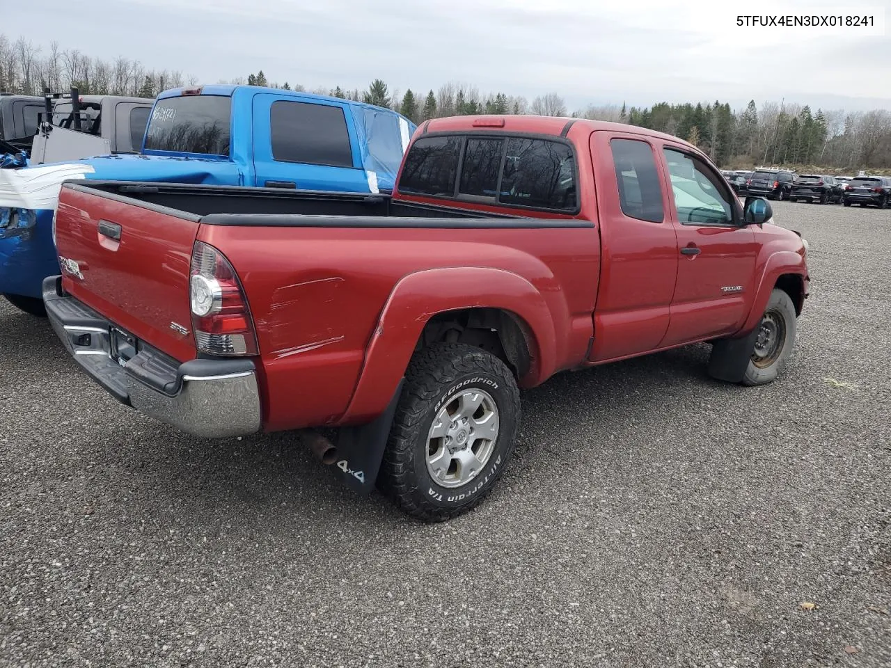 2013 Toyota Tacoma Access Cab VIN: 5TFUX4EN3DX018241 Lot: 79483554