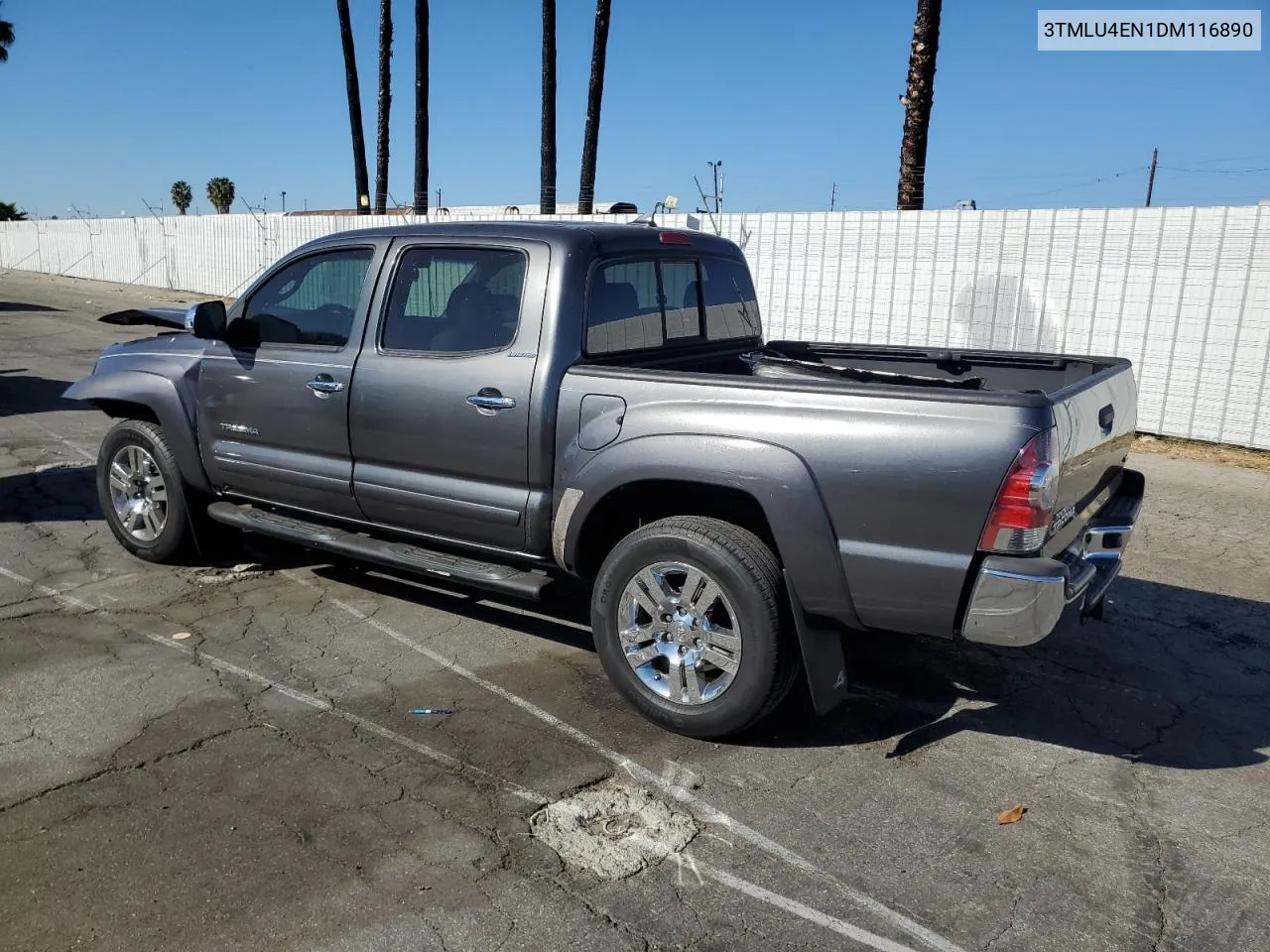 2013 Toyota Tacoma Double Cab VIN: 3TMLU4EN1DM116890 Lot: 79548134