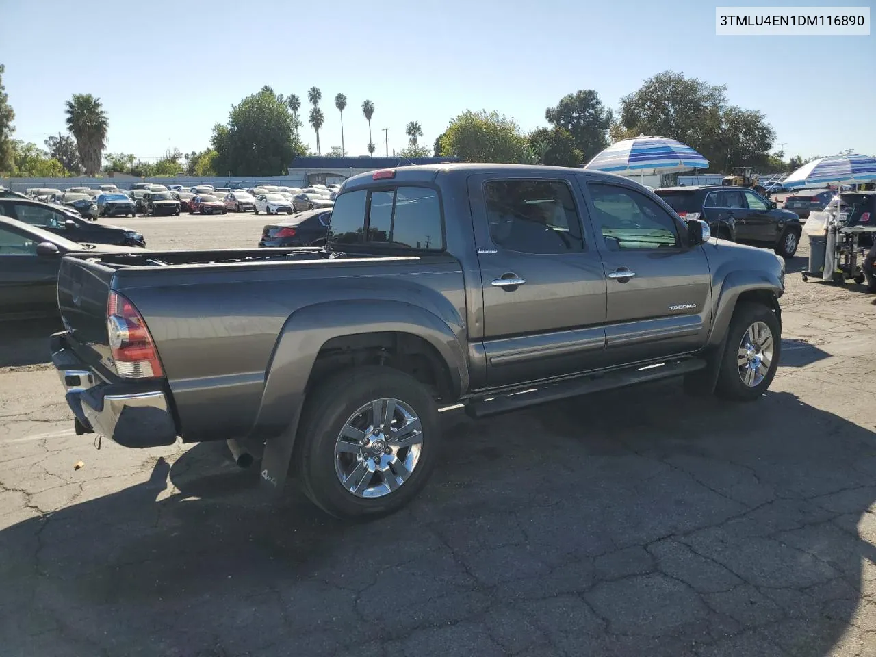 2013 Toyota Tacoma Double Cab VIN: 3TMLU4EN1DM116890 Lot: 79548134