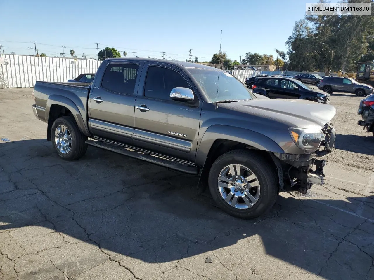 2013 Toyota Tacoma Double Cab VIN: 3TMLU4EN1DM116890 Lot: 79548134