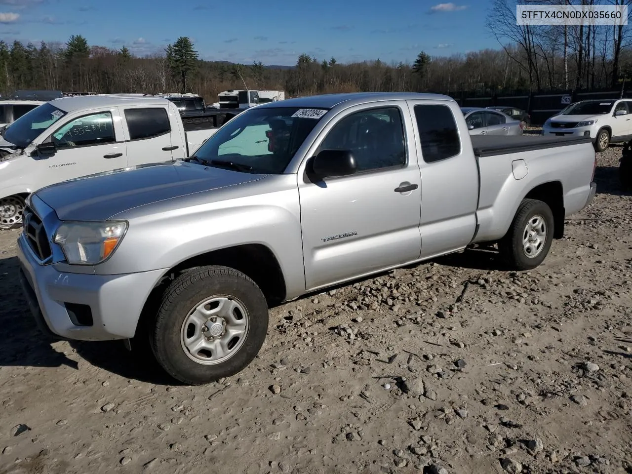 2013 Toyota Tacoma Access Cab VIN: 5TFTX4CN0DX035660 Lot: 79822894