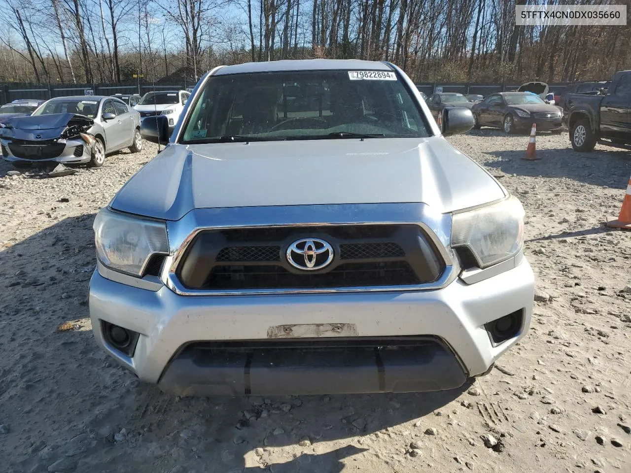 2013 Toyota Tacoma Access Cab VIN: 5TFTX4CN0DX035660 Lot: 79822894