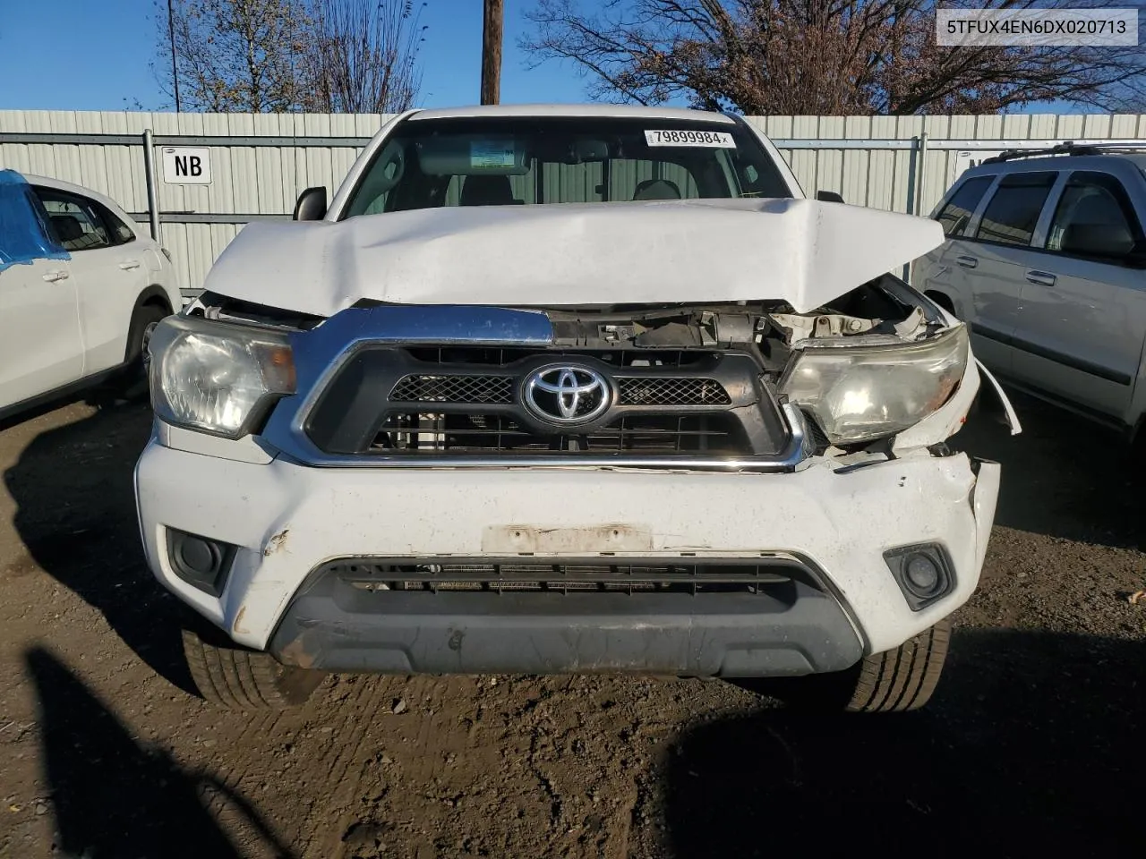 2013 Toyota Tacoma Access Cab VIN: 5TFUX4EN6DX020713 Lot: 79899984