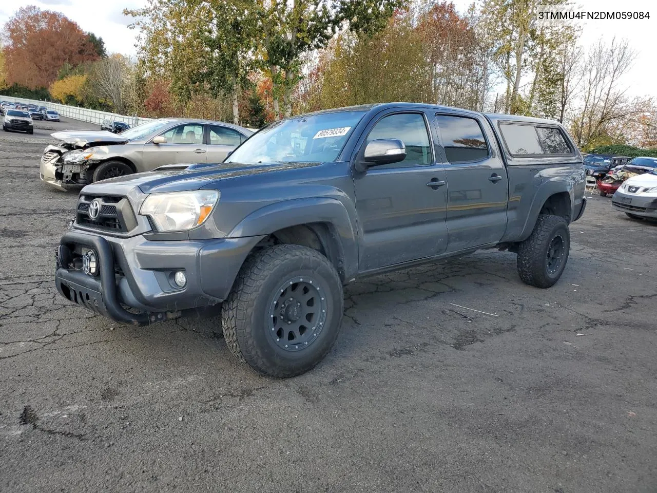 2013 Toyota Tacoma Double Cab Long Bed VIN: 3TMMU4FN2DM059084 Lot: 80579334