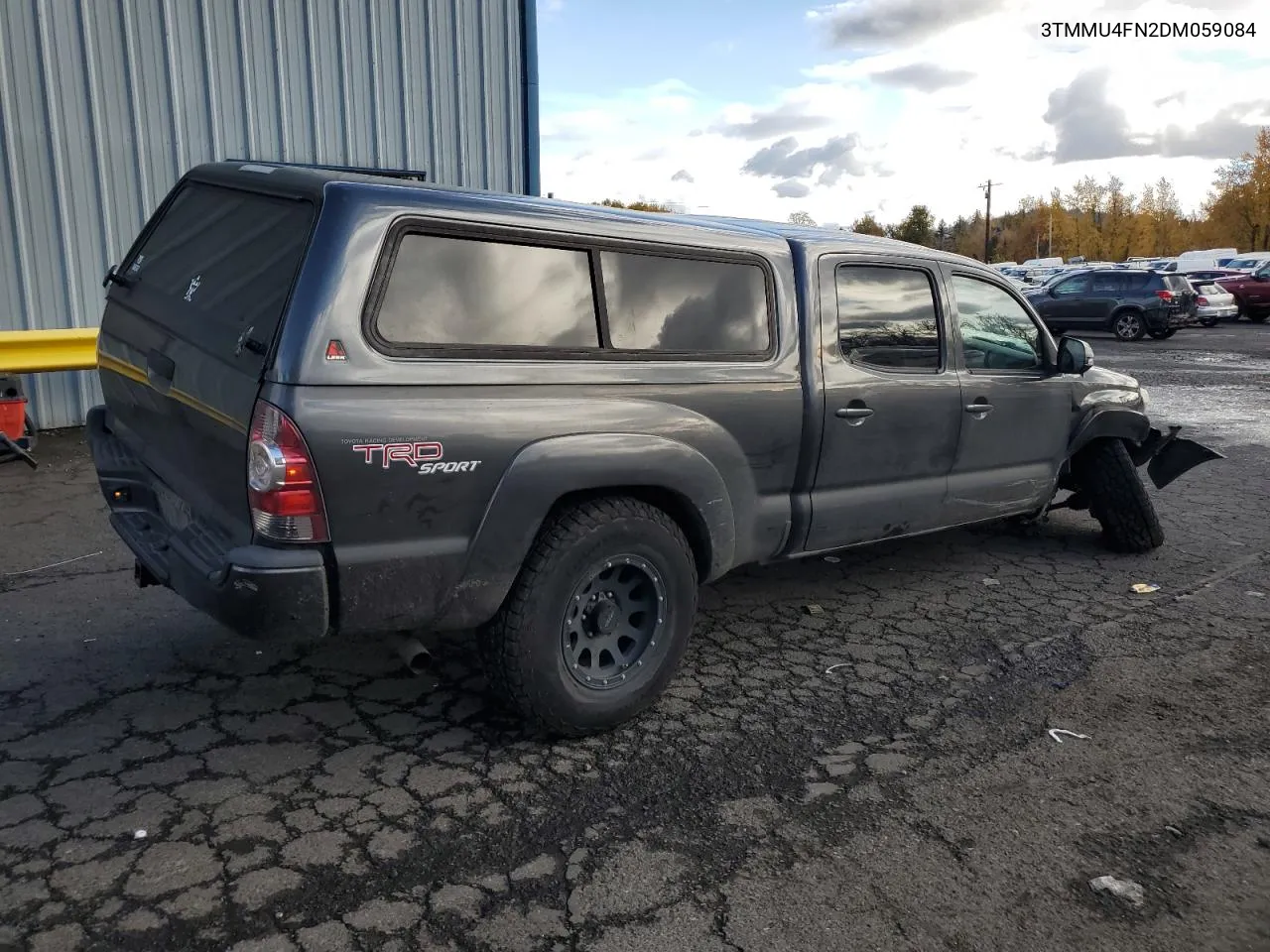 2013 Toyota Tacoma Double Cab Long Bed VIN: 3TMMU4FN2DM059084 Lot: 80579334