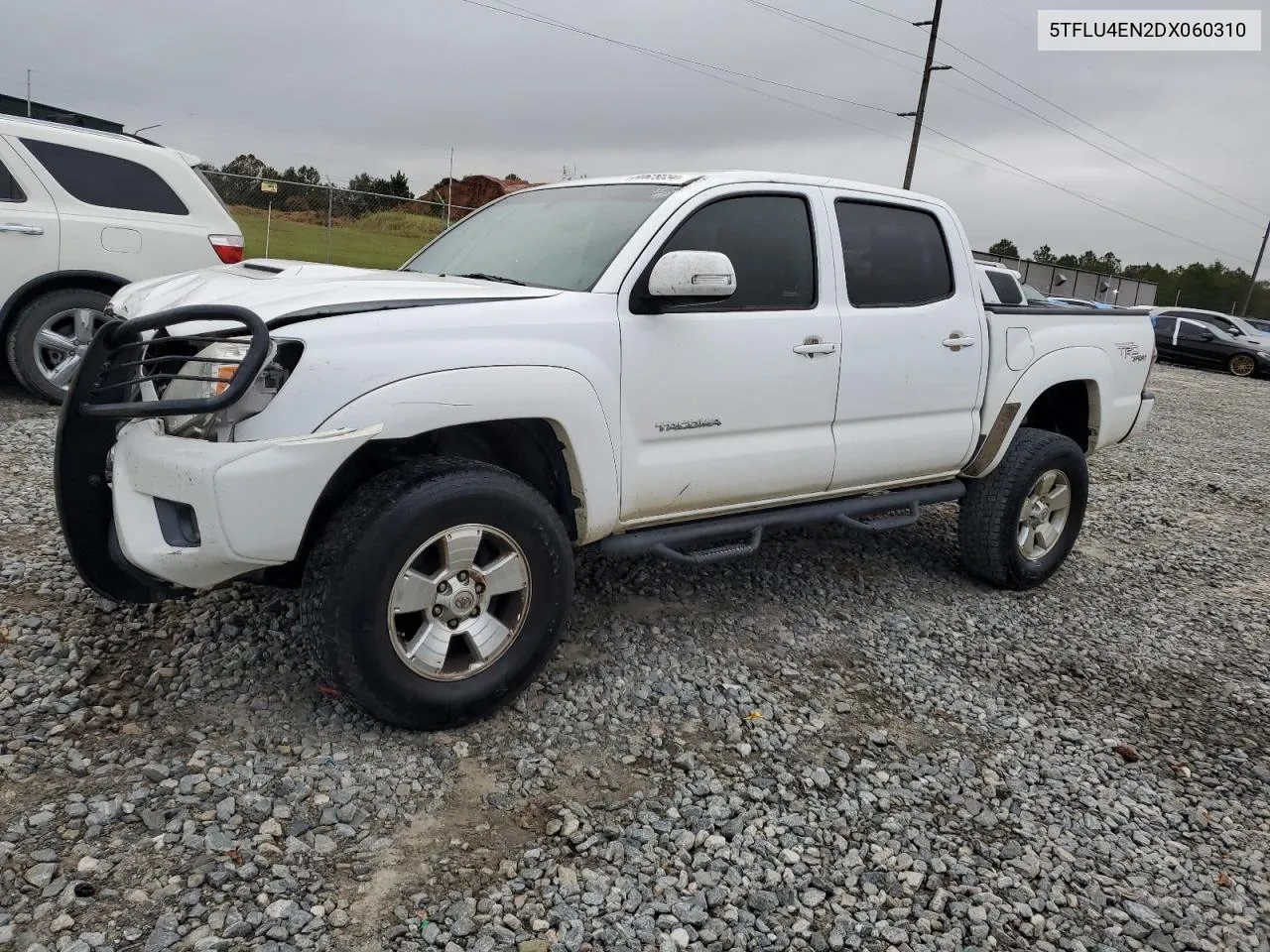 2013 Toyota Tacoma Double Cab VIN: 5TFLU4EN2DX060310 Lot: 80629334