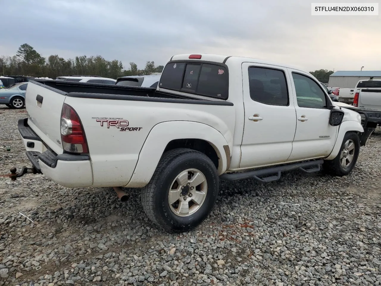 2013 Toyota Tacoma Double Cab VIN: 5TFLU4EN2DX060310 Lot: 80629334