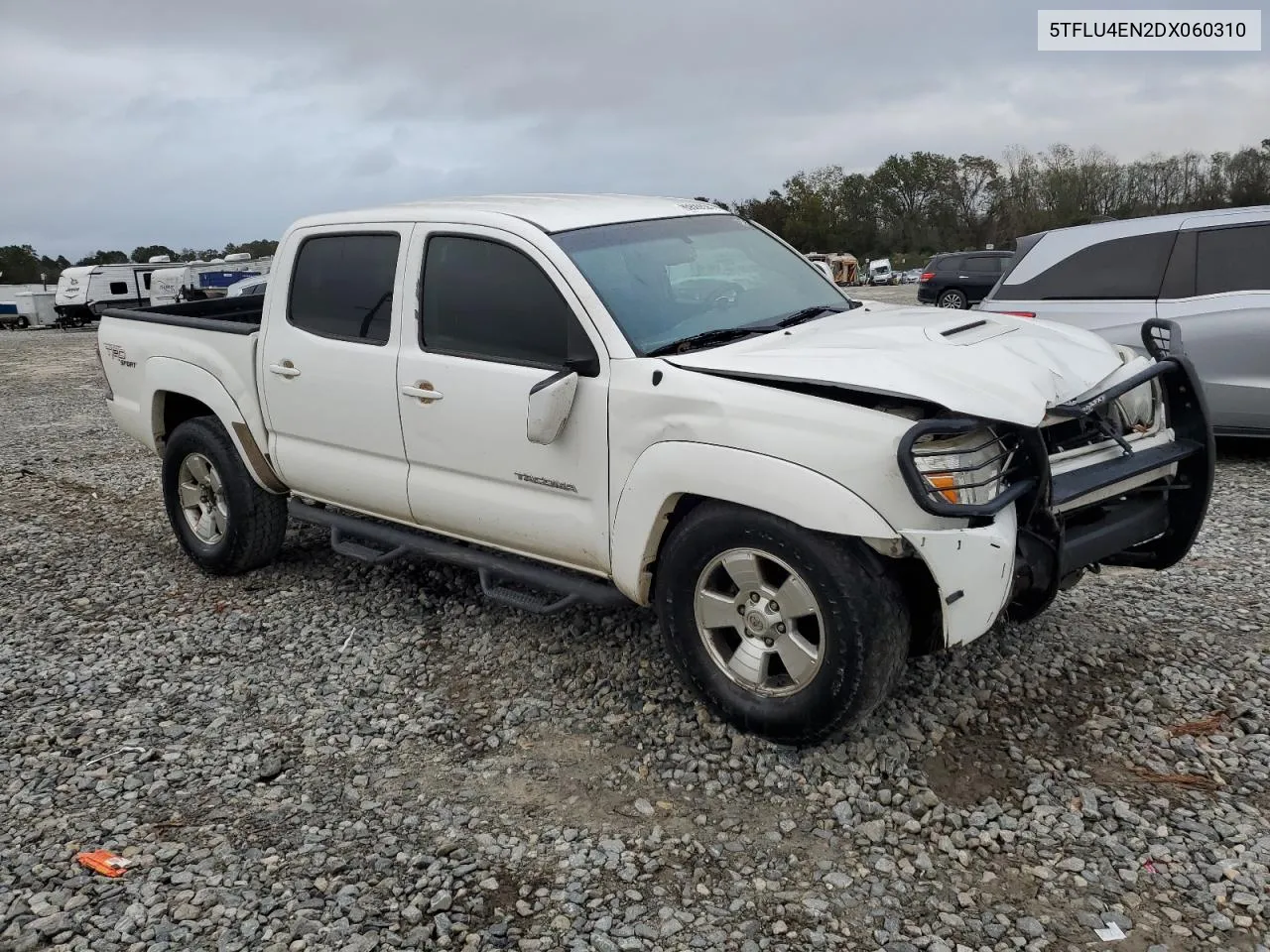 2013 Toyota Tacoma Double Cab VIN: 5TFLU4EN2DX060310 Lot: 80629334