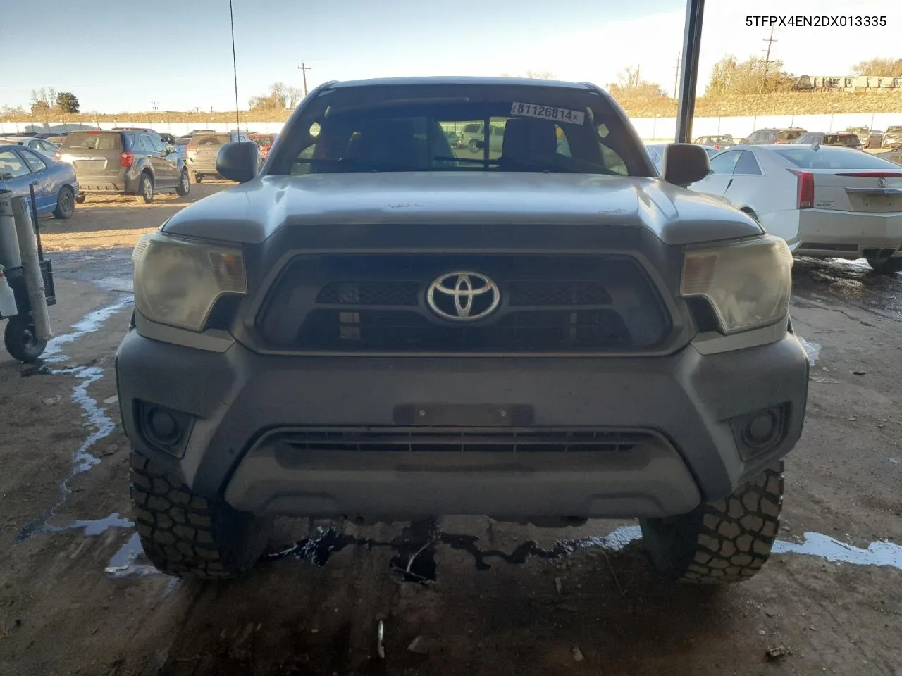 2013 Toyota Tacoma VIN: 5TFPX4EN2DX013335 Lot: 81126814