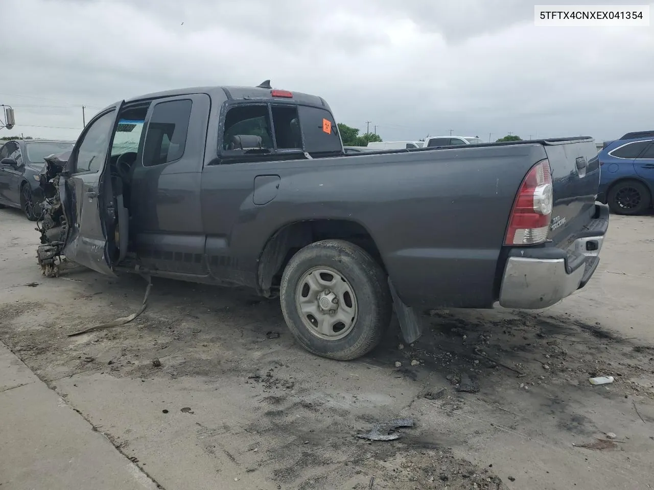 2014 Toyota Tacoma Access Cab VIN: 5TFTX4CNXEX041354 Lot: 48185054