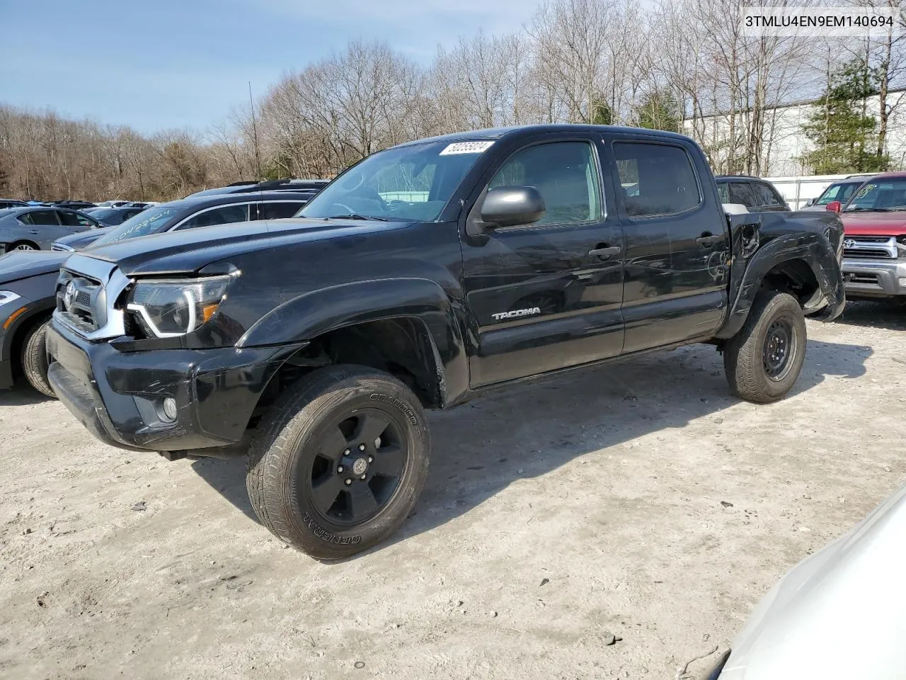 2014 Toyota Tacoma Double Cab VIN: 3TMLU4EN9EM140694 Lot: 50255024