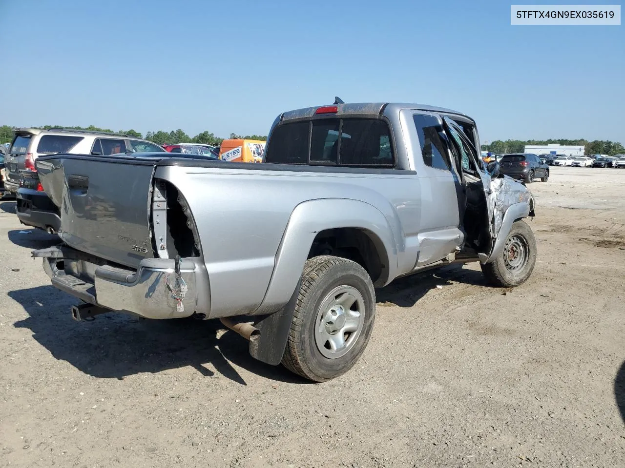 2014 Toyota Tacoma Prerunner Access Cab VIN: 5TFTX4GN9EX035619 Lot: 52099124