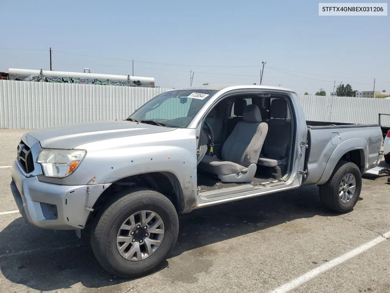 5TFTX4GN8EX031206 2014 Toyota Tacoma Prerunner Access Cab