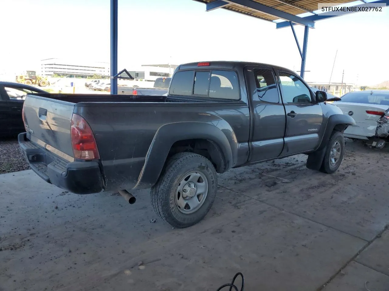 2014 Toyota Tacoma Access Cab VIN: 5TFUX4EN8EX027762 Lot: 58531044