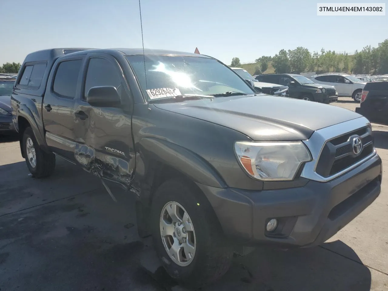 3TMLU4EN4EM143082 2014 Toyota Tacoma Double Cab