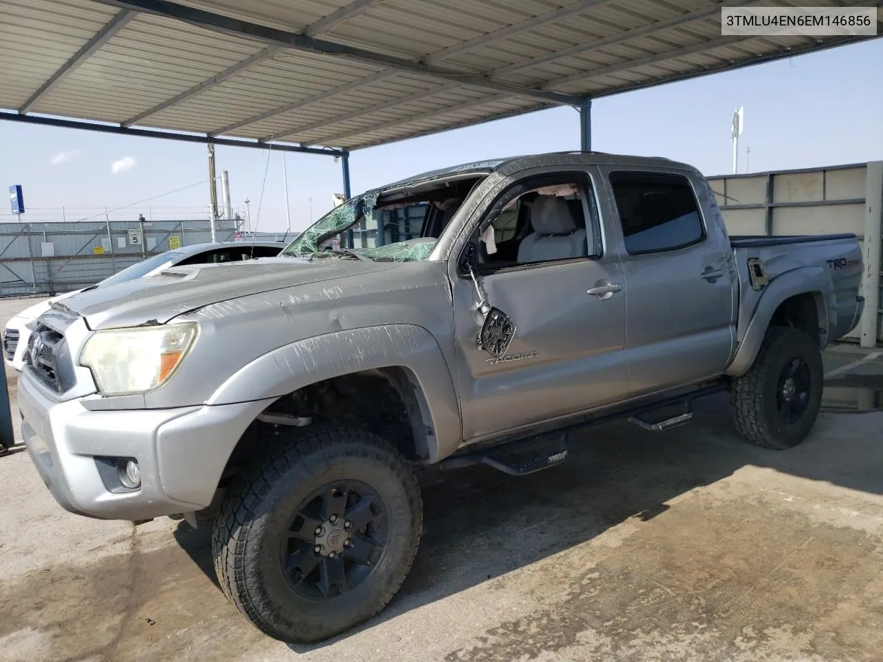 2014 Toyota Tacoma Double Cab VIN: 3TMLU4EN6EM146856 Lot: 63788114