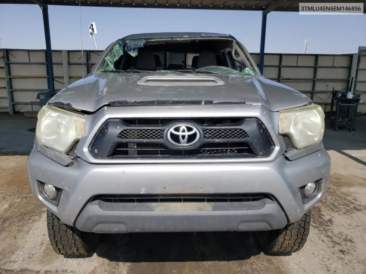 2014 Toyota Tacoma Double Cab VIN: 3TMLU4EN6EM146856 Lot: 63788114