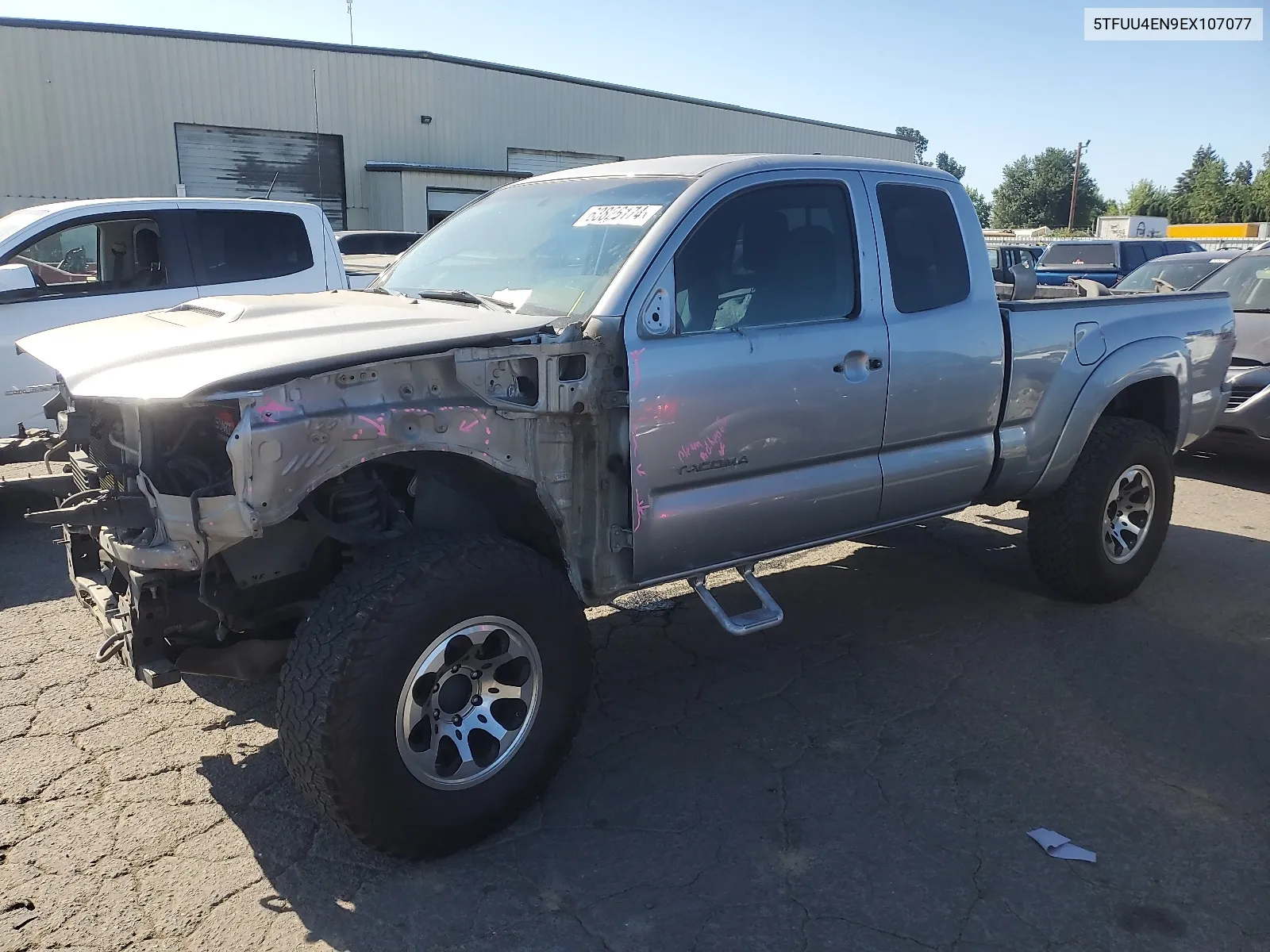 2014 Toyota Tacoma VIN: 5TFUU4EN9EX107077 Lot: 63826174