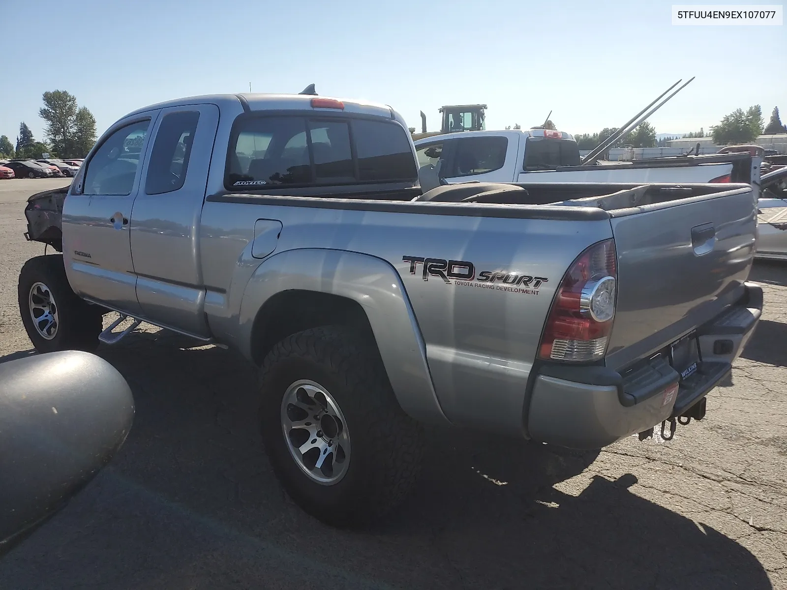 2014 Toyota Tacoma VIN: 5TFUU4EN9EX107077 Lot: 63826174