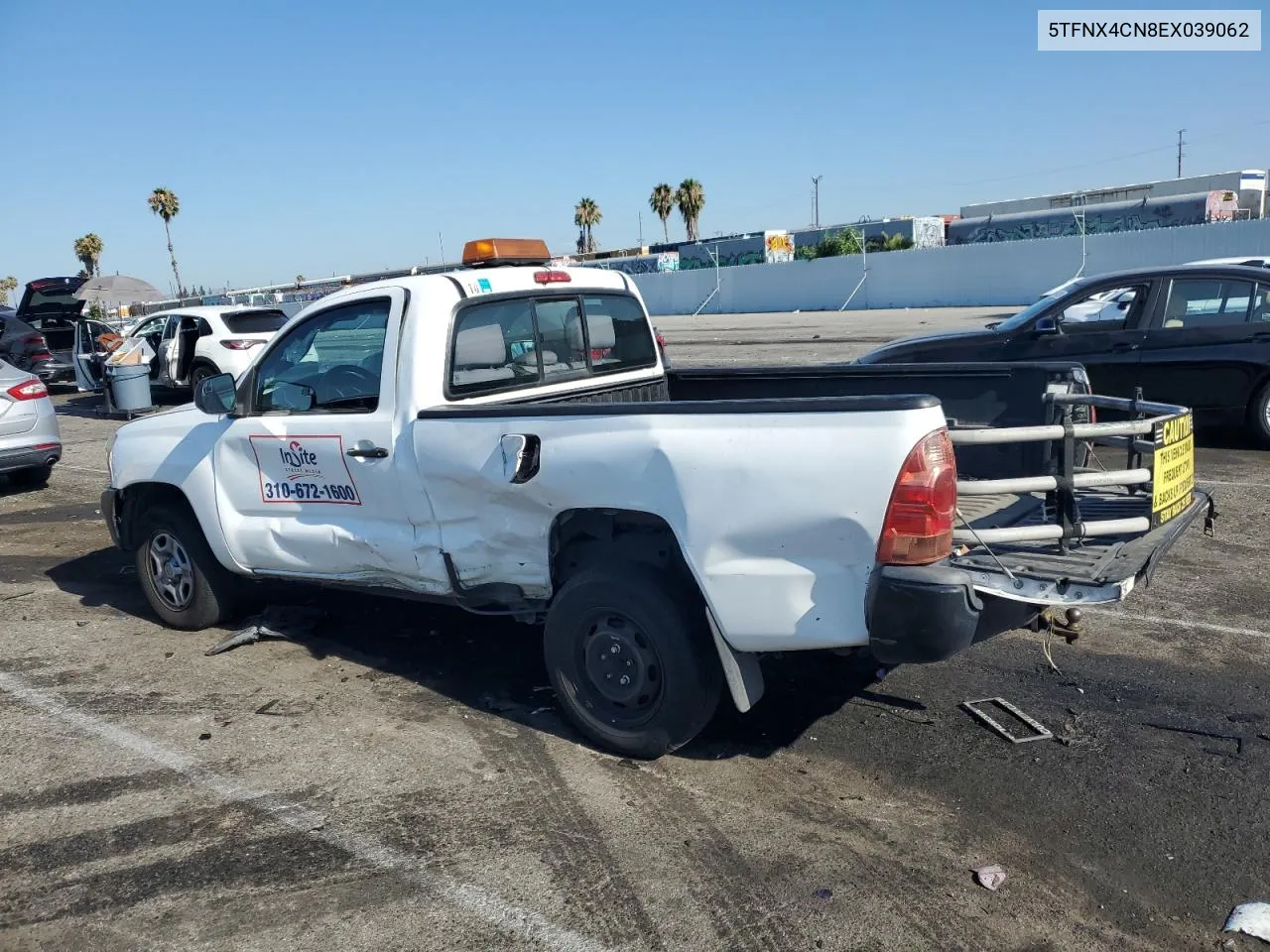 2014 Toyota Tacoma VIN: 5TFNX4CN8EX039062 Lot: 65539984