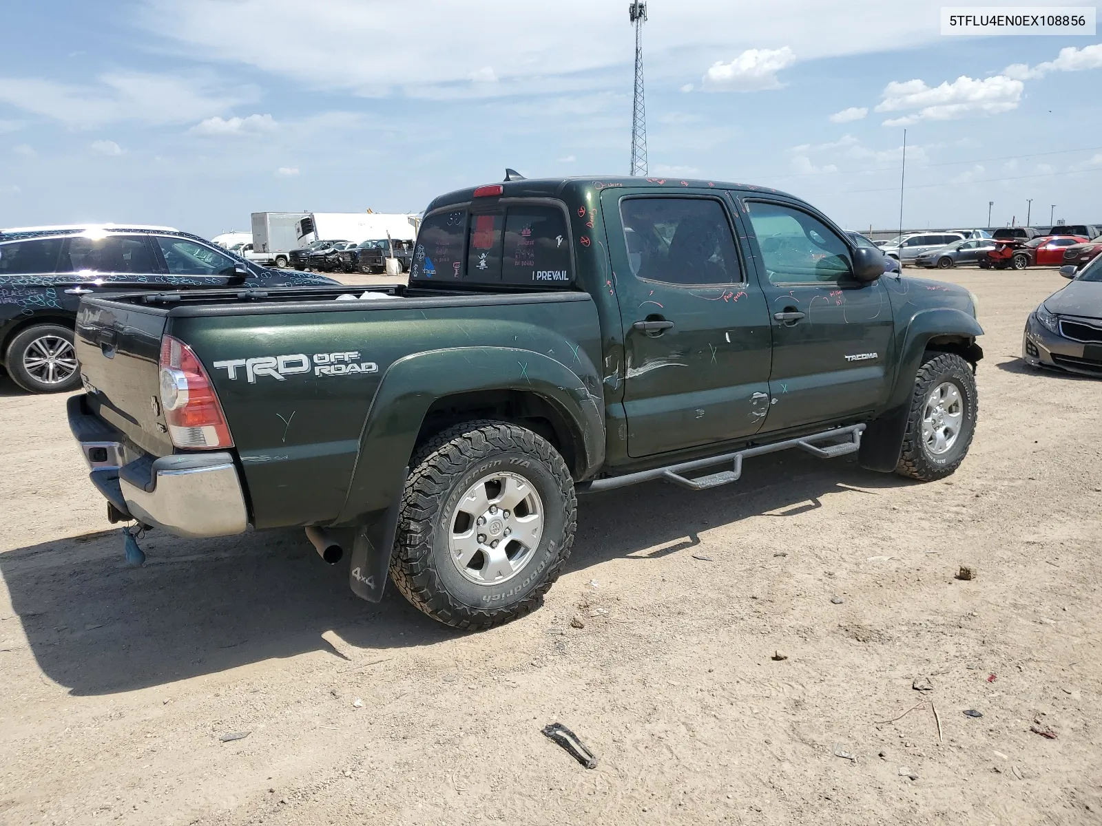 2014 Toyota Tacoma Double Cab VIN: 5TFLU4EN0EX108856 Lot: 65542814