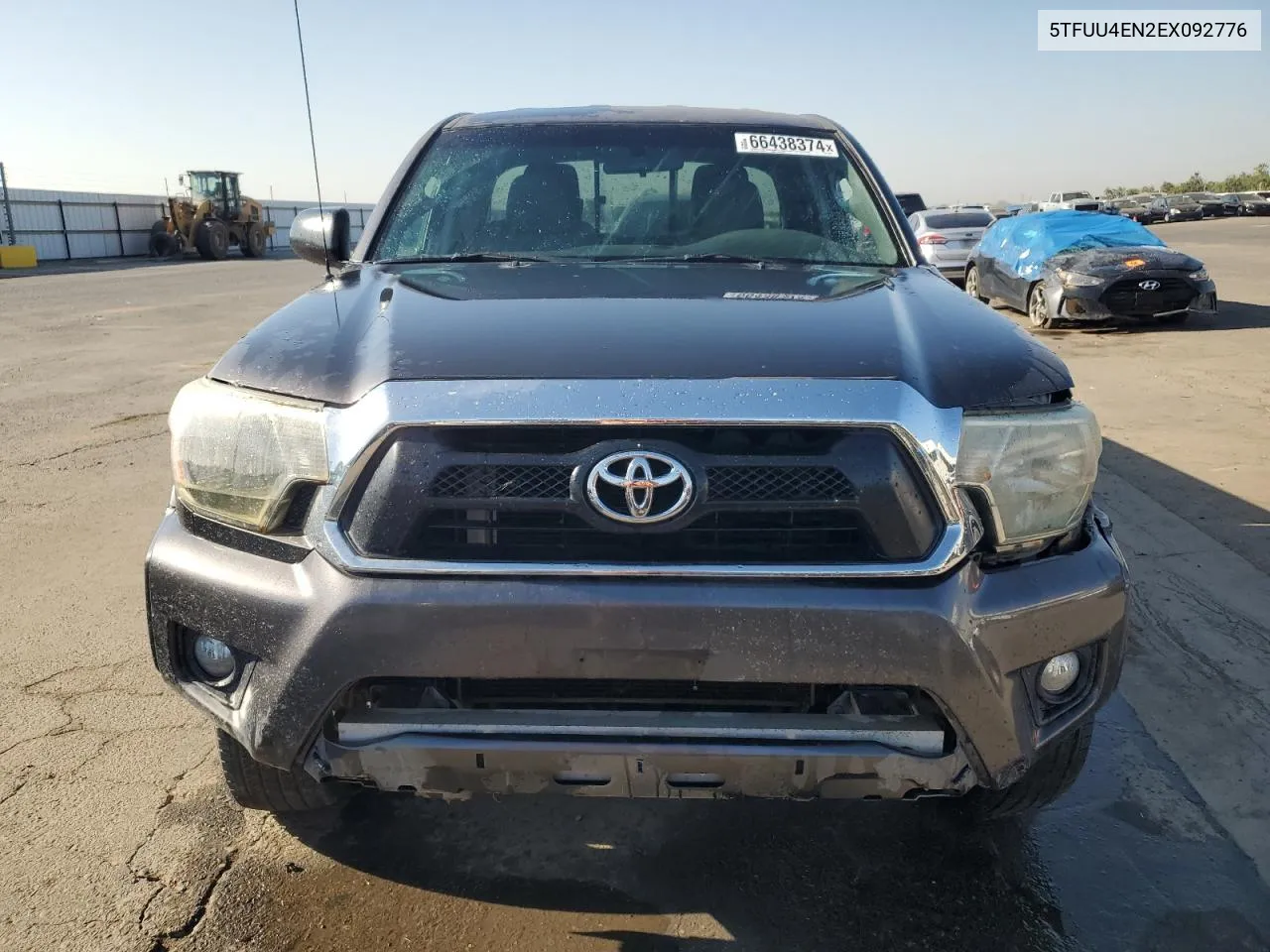 2014 Toyota Tacoma VIN: 5TFUU4EN2EX092776 Lot: 66438374