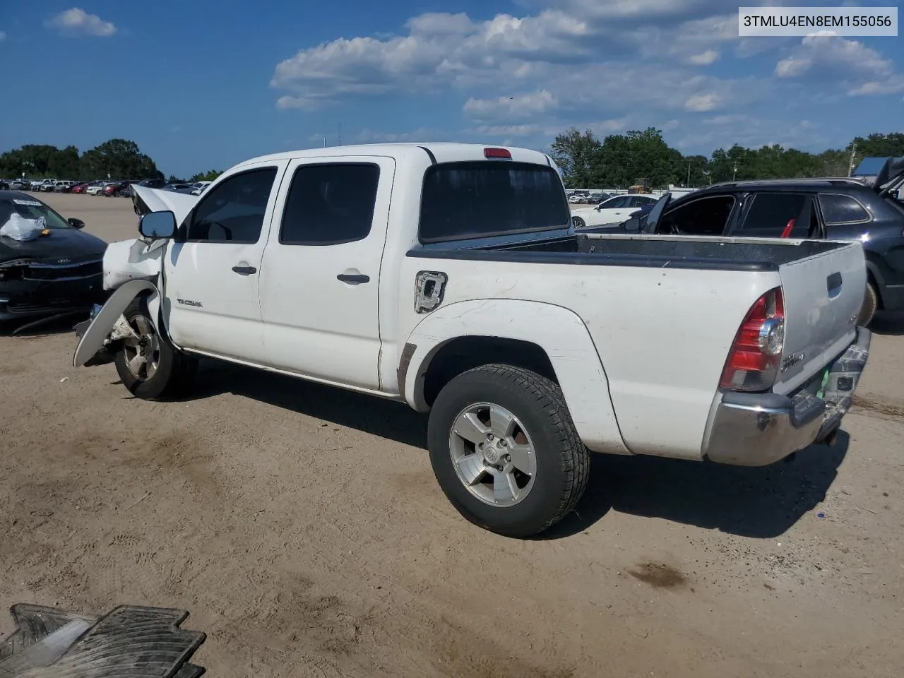 3TMLU4EN8EM155056 2014 Toyota Tacoma Double Cab