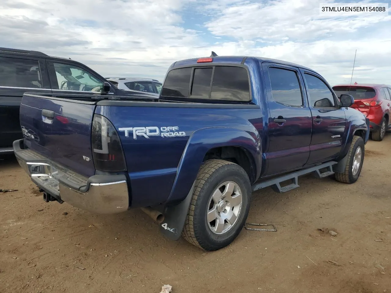 2014 Toyota Tacoma Double Cab VIN: 3TMLU4EN5EM154088 Lot: 67722014