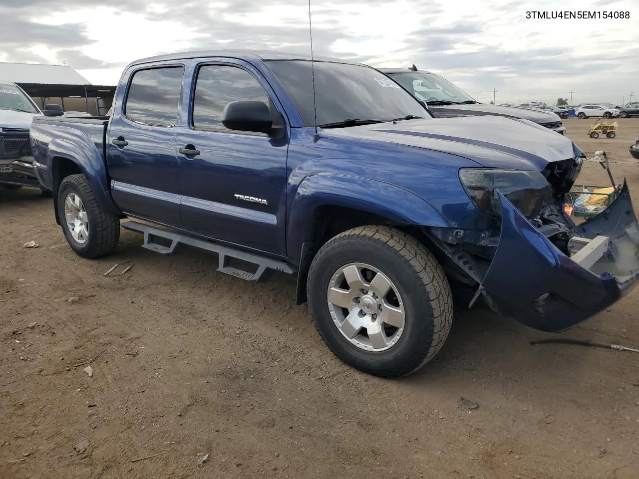 2014 Toyota Tacoma Double Cab VIN: 3TMLU4EN5EM154088 Lot: 67722014