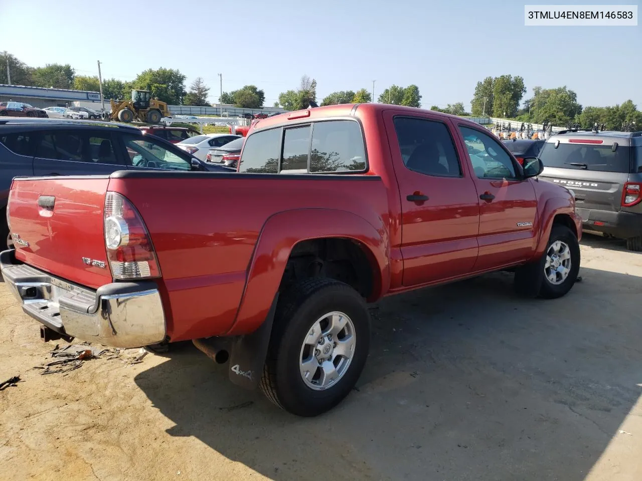 3TMLU4EN8EM146583 2014 Toyota Tacoma Double Cab