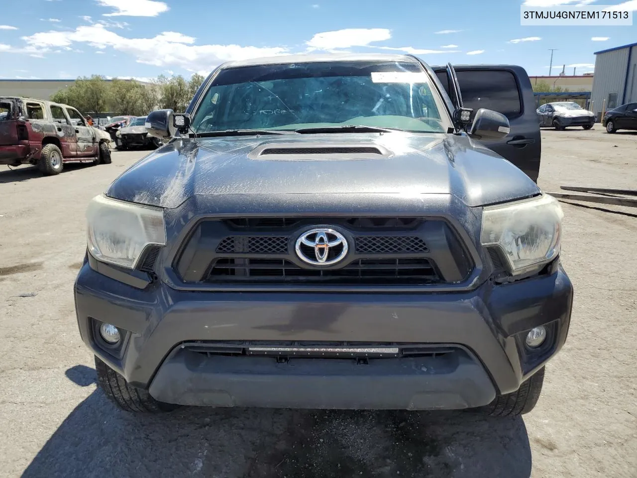 3TMJU4GN7EM171513 2014 Toyota Tacoma Double Cab Prerunner