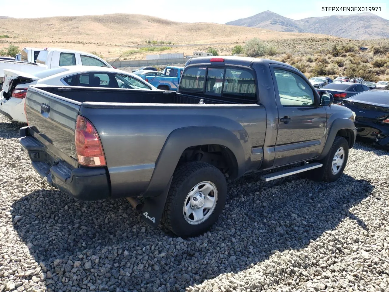 2014 Toyota Tacoma VIN: 5TFPX4EN3EX019971 Lot: 68332144