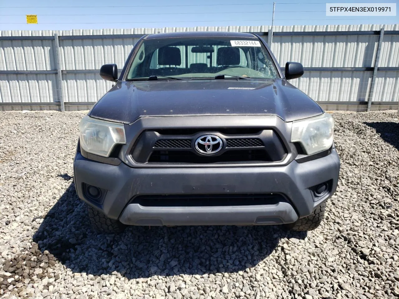 2014 Toyota Tacoma VIN: 5TFPX4EN3EX019971 Lot: 68332144