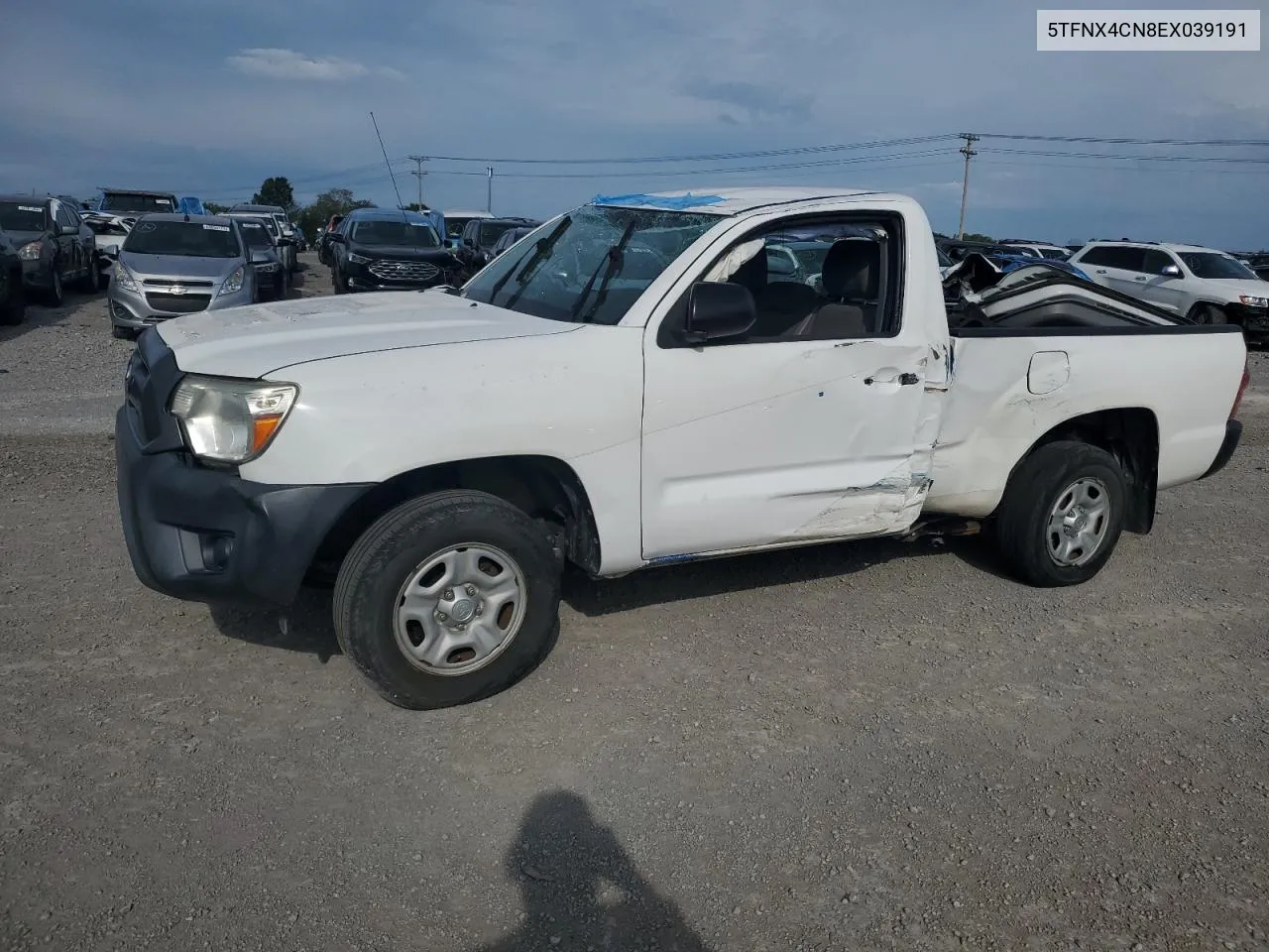 2014 Toyota Tacoma VIN: 5TFNX4CN8EX039191 Lot: 68858324