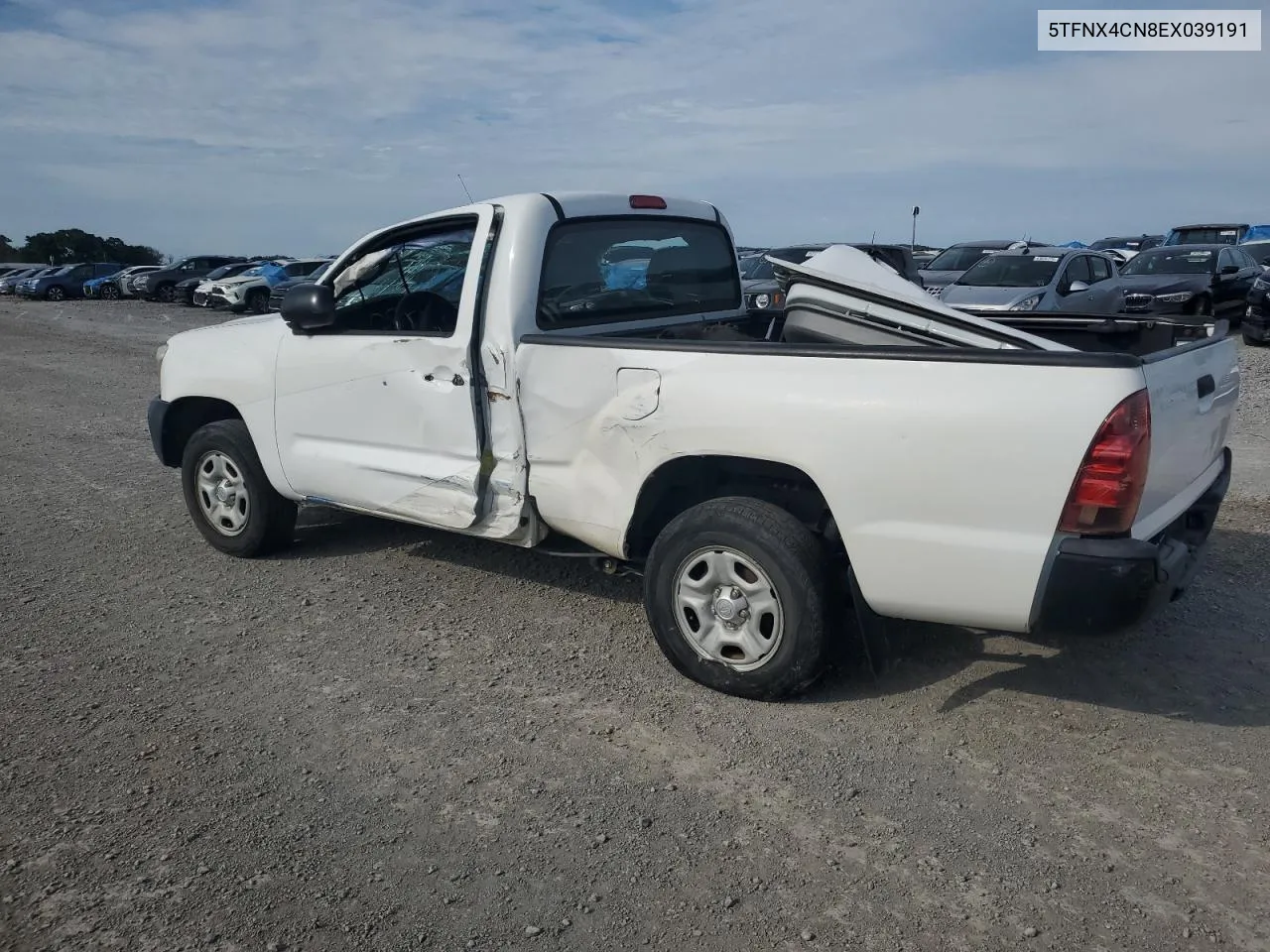 2014 Toyota Tacoma VIN: 5TFNX4CN8EX039191 Lot: 68858324