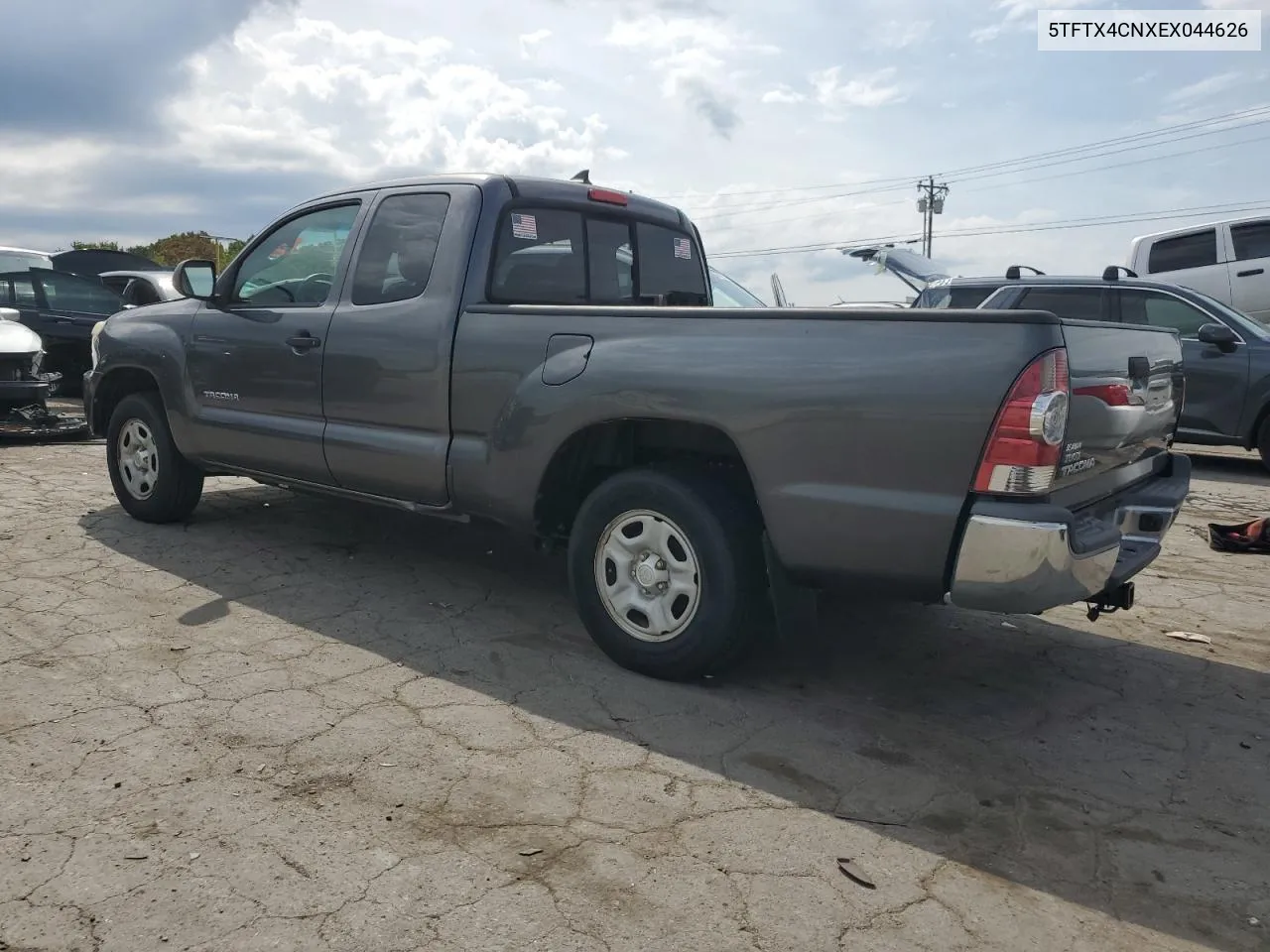 2014 Toyota Tacoma Access Cab VIN: 5TFTX4CNXEX044626 Lot: 69197224