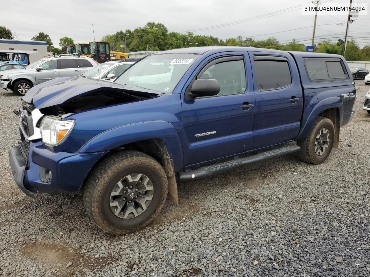 2014 Toyota Tacoma Double Cab VIN: 3TMLU4EN0EM154094 Lot: 69365614