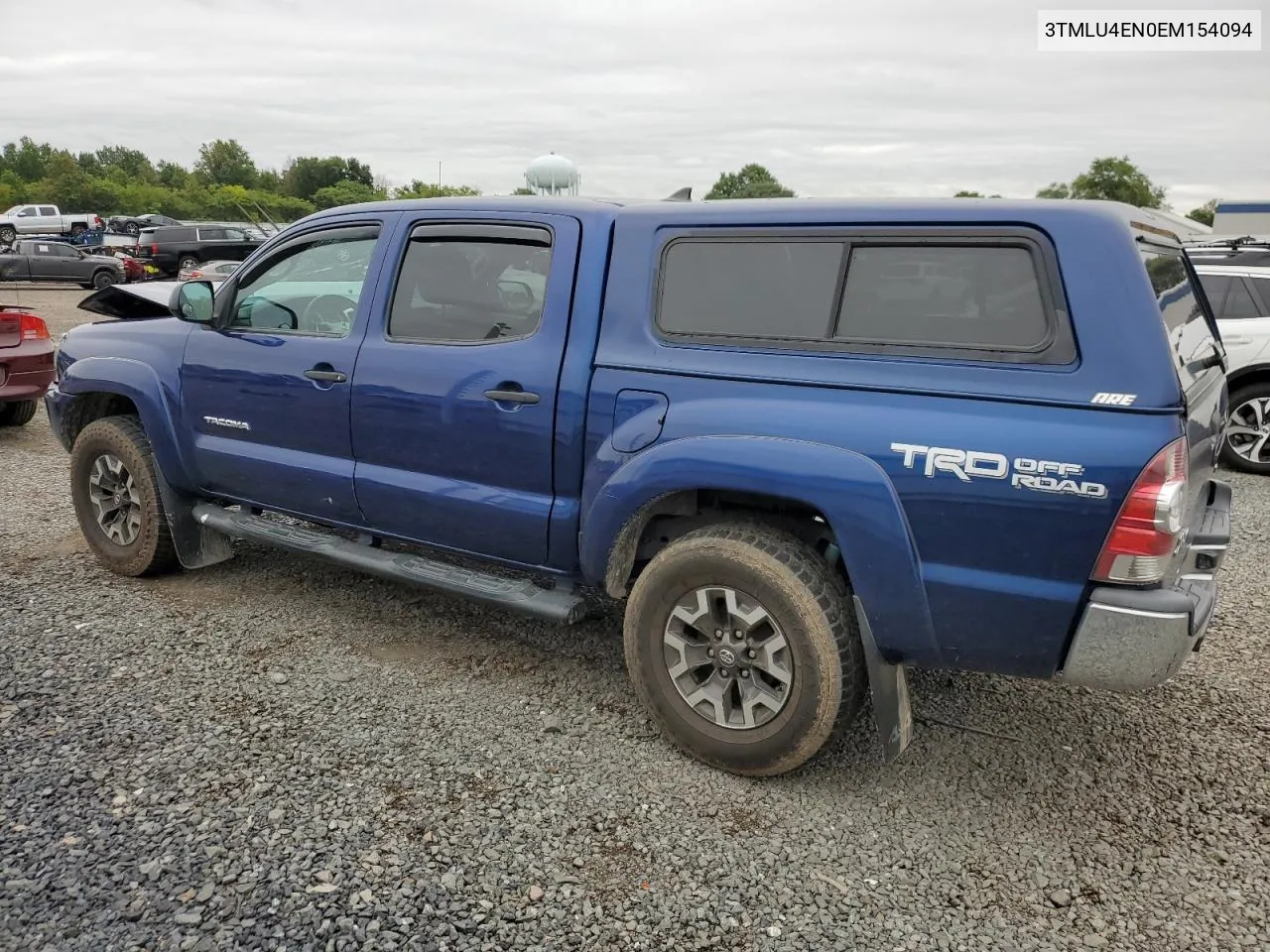 2014 Toyota Tacoma Double Cab VIN: 3TMLU4EN0EM154094 Lot: 69365614