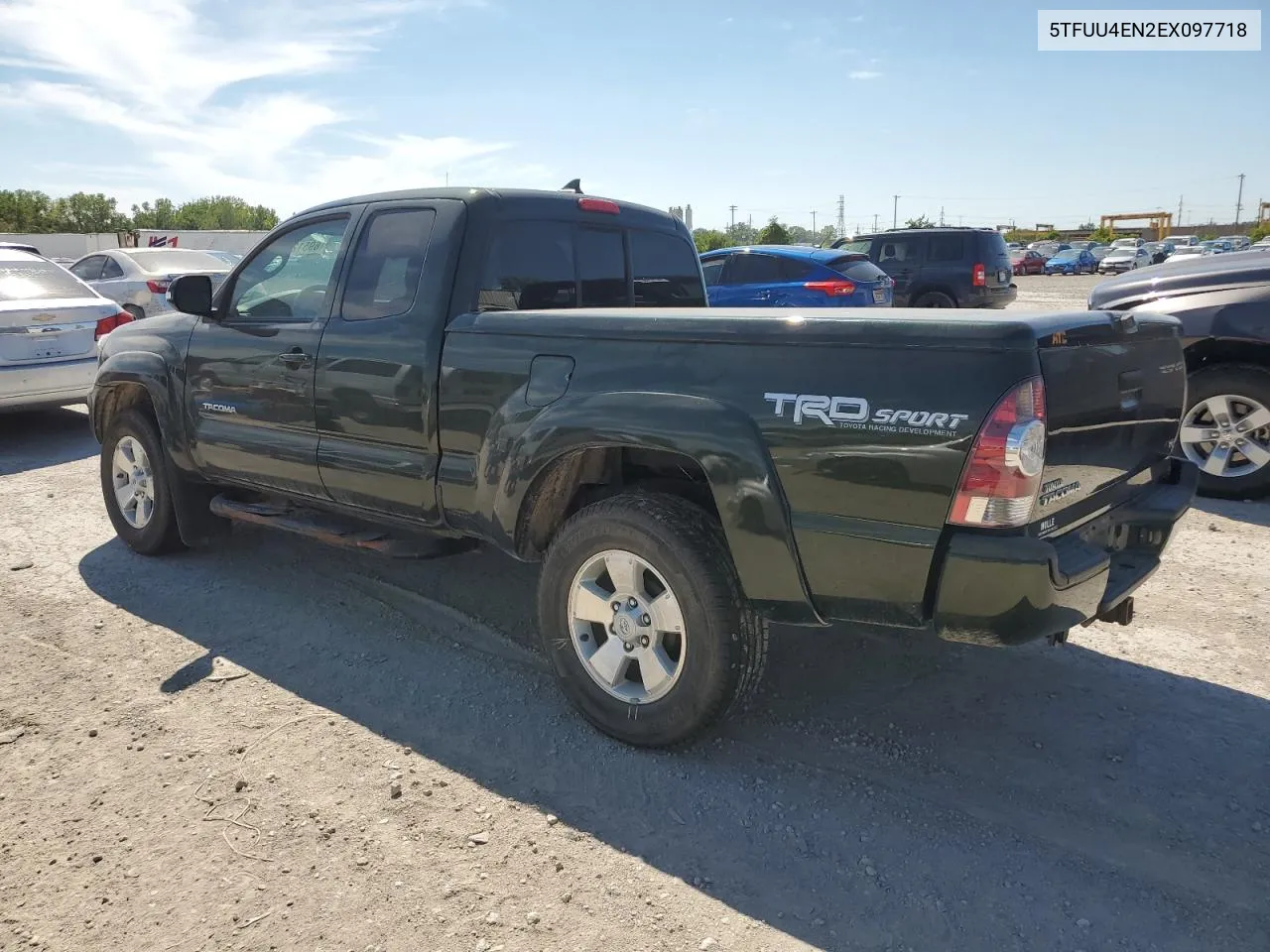 2014 Toyota Tacoma VIN: 5TFUU4EN2EX097718 Lot: 69512424