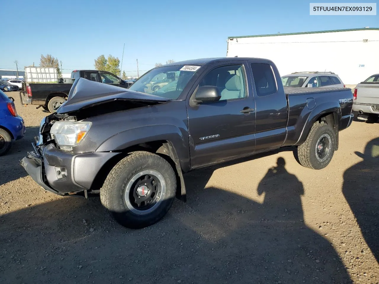 2014 Toyota Tacoma VIN: 5TFUU4EN7EX093129 Lot: 70044584