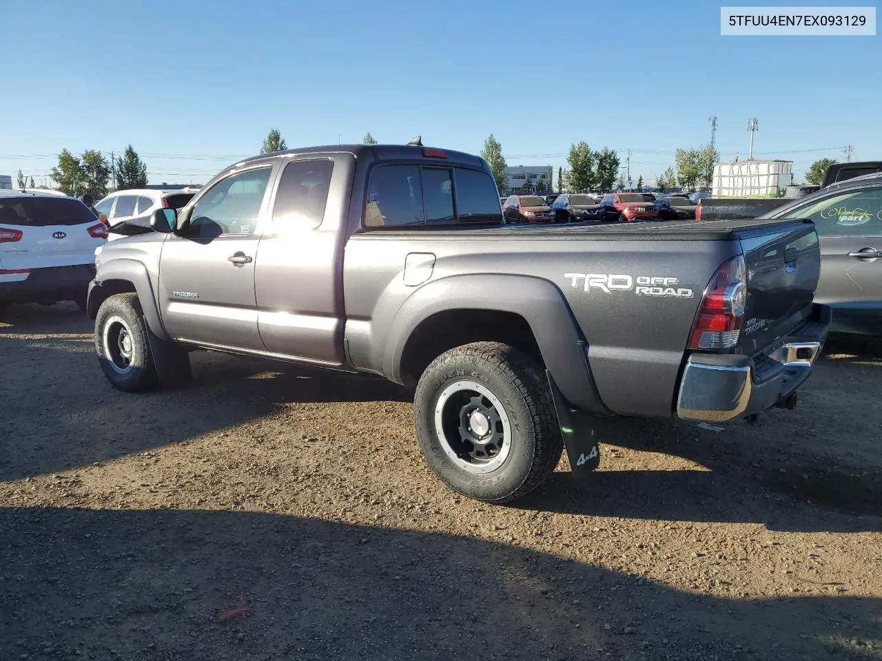 2014 Toyota Tacoma VIN: 5TFUU4EN7EX093129 Lot: 70044584