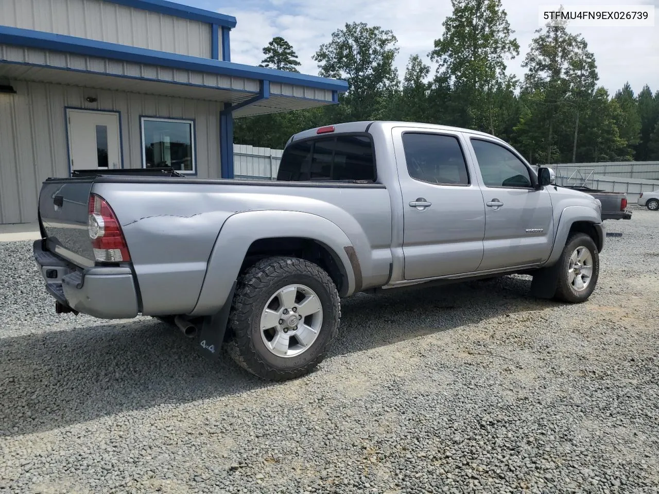 2014 Toyota Tacoma Double Cab Long Bed VIN: 5TFMU4FN9EX026739 Lot: 70334794