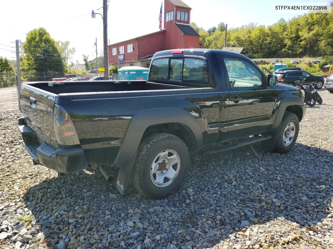 2014 Toyota Tacoma VIN: 5TFPX4EN1EX022898 Lot: 70431704