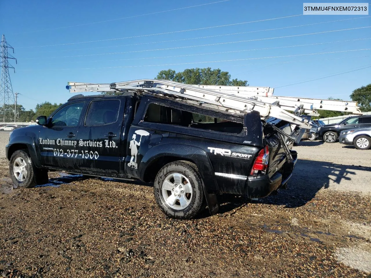 3TMMU4FNXEM072313 2014 Toyota Tacoma Double Cab Long Bed