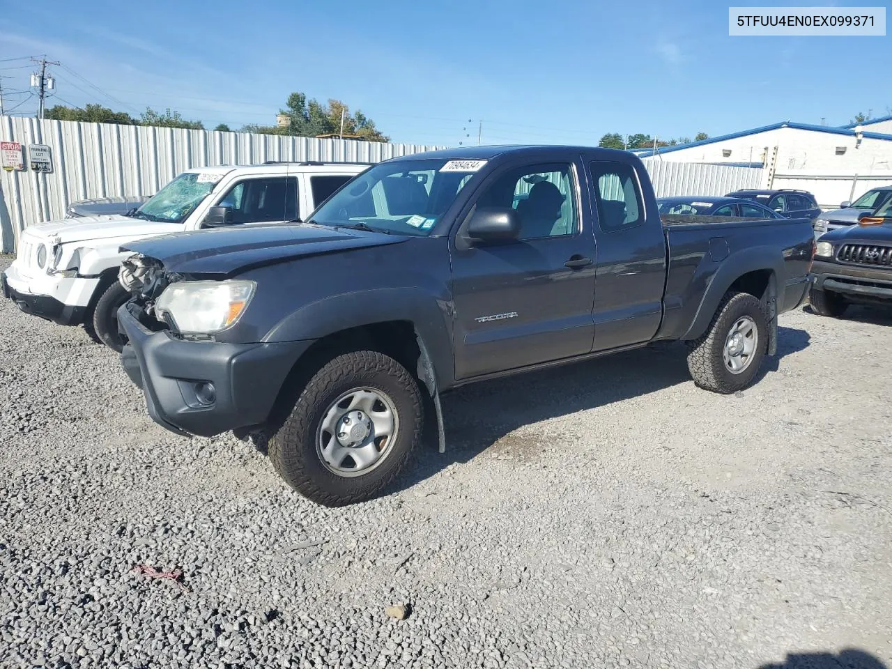 2014 Toyota Tacoma VIN: 5TFUU4EN0EX099371 Lot: 70984634