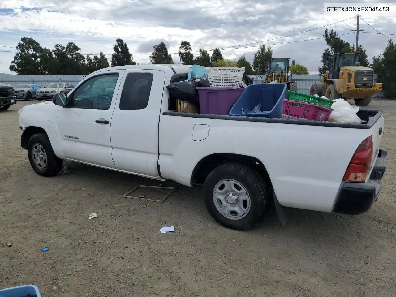 2014 Toyota Tacoma Access Cab VIN: 5TFTX4CNXEX045453 Lot: 71173584