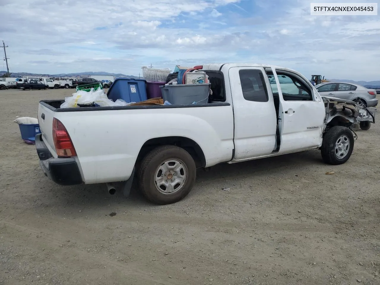 2014 Toyota Tacoma Access Cab VIN: 5TFTX4CNXEX045453 Lot: 71173584