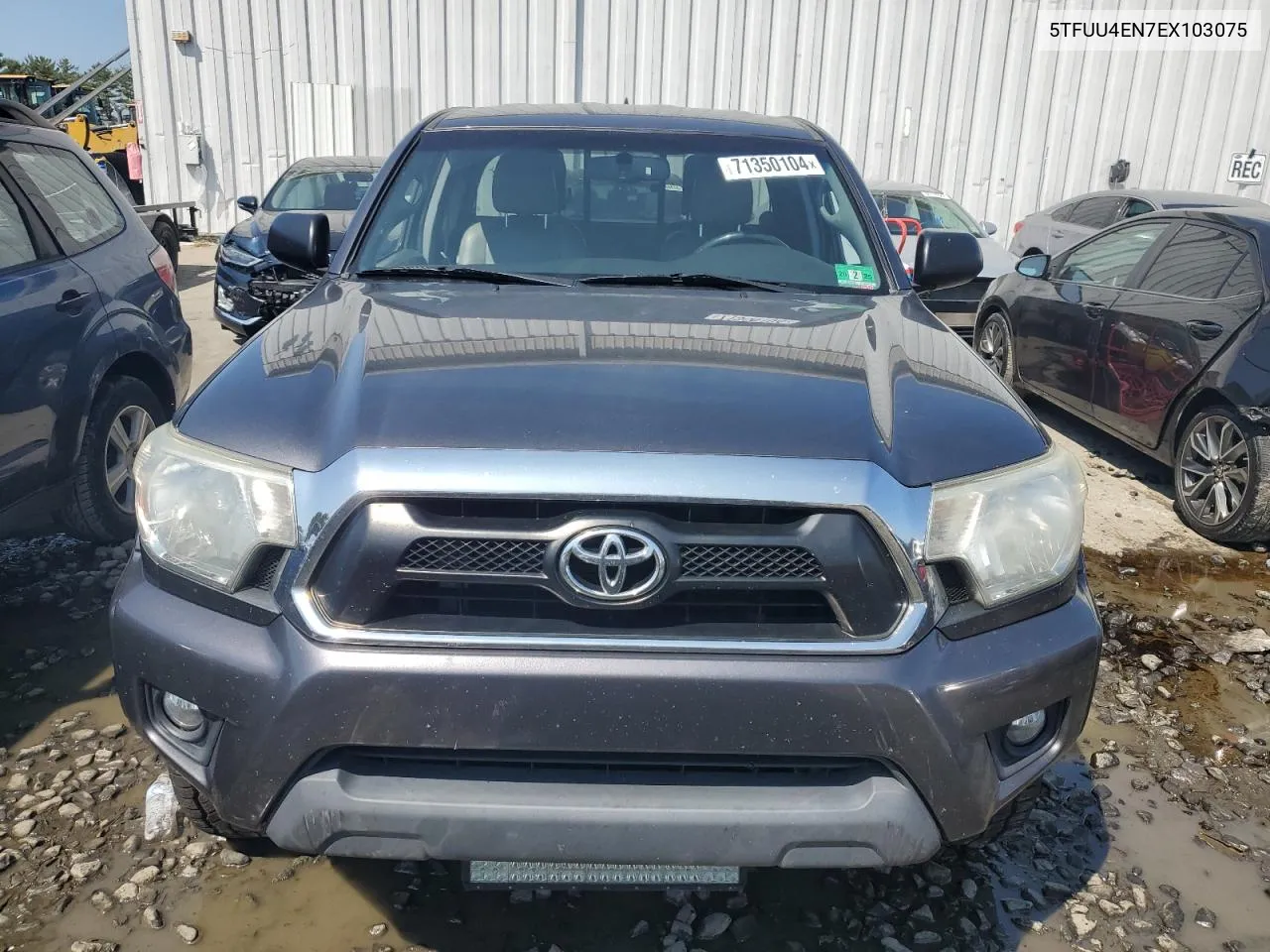 2014 Toyota Tacoma VIN: 5TFUU4EN7EX103075 Lot: 71350104